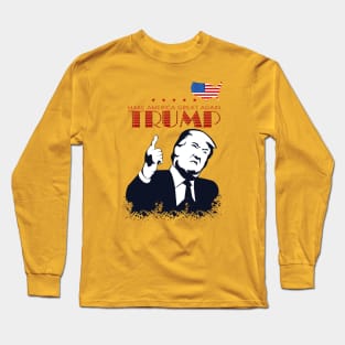 trump make america great again Long Sleeve T-Shirt